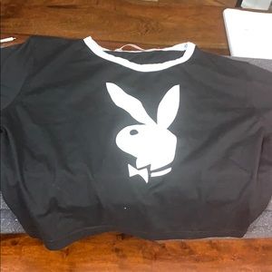 playboy x misguided crop top
